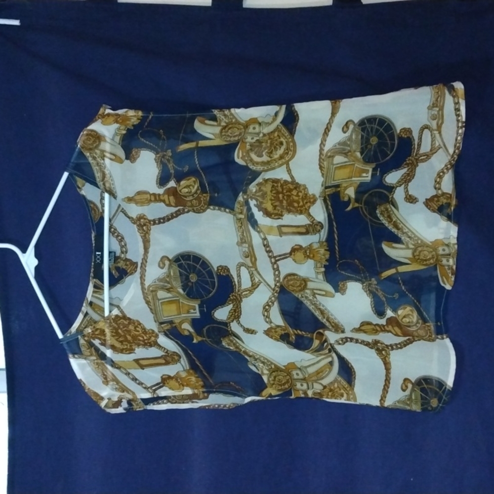 XXI chiffon top